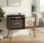 Plak ve Pikap Dolabı | Model-16 MINI-H - Görsel 3